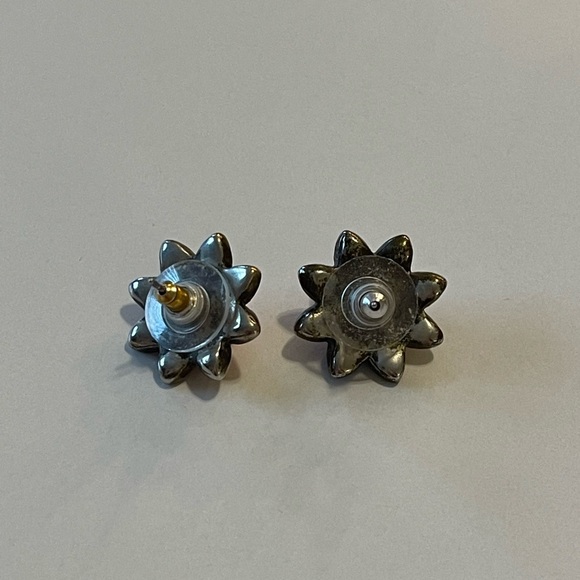 J. Crew Pink Starburst Earrings - Picture 3 of 4